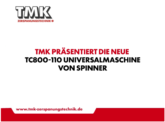Tools and machines for technical plastics - TMK Zerspanungstechnik